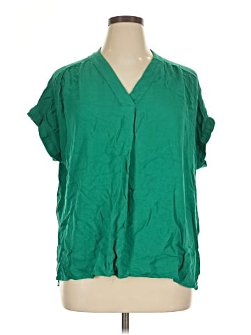 Nine West Short Sleeve Blouse (view 1)