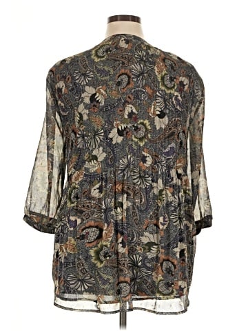 Alberto Makali Long Sleeve Blouse (view 2)