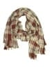 Look Plaid Brown Scarf One size - photo 1