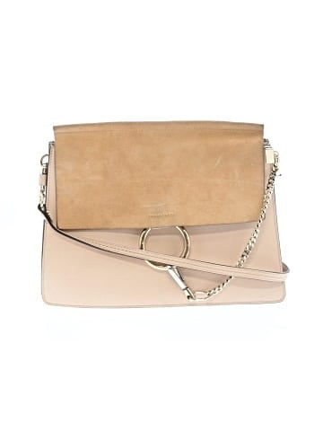 Chloé Suede And Leather Medium Faye Shoulder Bag (view 1)