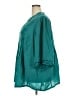 Roaman's 100% Polyester Teal 3/4 Sleeve Blouse Size 24w - photo 5