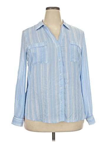 Candie's Long Sleeve Blouse (view 1)