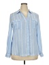 Candie's 100% Polyester Blue Long Sleeve Blouse Size XXL - photo 1
