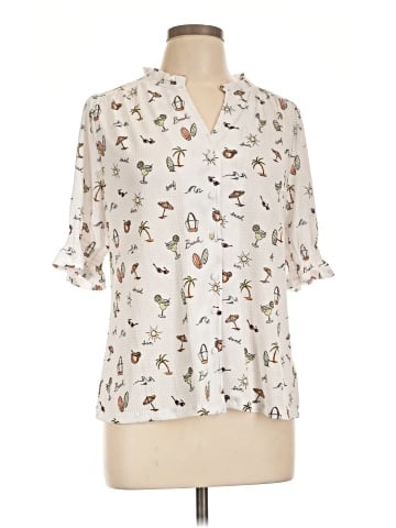 Emily Daniels 3/4 Sleeve Blouse (view 1)