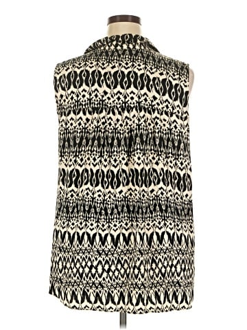 Rose + Olive Sleeveless Button-Down Shirt (view 2)