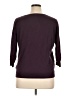 Banana Republic Purple Silk Pullover Sweater Size XL - photo 2