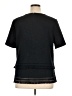 Banana Republic Tweed Blue Black Short Sleeve Top Size XL - photo 2