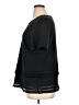 Banana Republic Tweed Blue Black Short Sleeve Top Size XL - photo 5