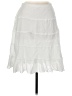 Studio West 100% Cotton White Casual Skirt Size M (petite) - photo 1