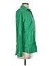 J.Crew 100% Linen Green Long Sleeve Button-Down Shirt Size 4 - photo 4