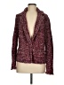 Chico's Tweed Burgundy Blazer Size M - photo 1