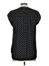 Daniel Rainn Polka Dots Black Short Sleeve Blouse Size L (estimated) - photo 2