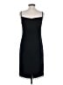 Ann Taylor LOFT 100% Polyester Solid Black Cocktail Dress Size 4 - photo 2