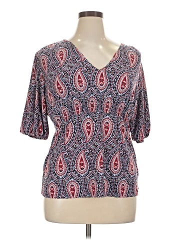 Tommy Hilfiger Short Sleeve Blouse (view 1)