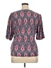 Tommy Hilfiger Gray Short Sleeve Blouse Size XL - photo 2