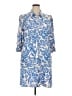 CAbi 100% Rayon Paisley Blue Casual Dress Size XL - photo 1