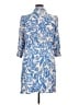 CAbi 100% Rayon Paisley Blue Casual Dress Size XL - photo 2
