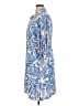 CAbi 100% Rayon Paisley Blue Casual Dress Size XL - photo 5