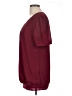 Unbranded Burgundy Short Sleeve Blouse Size L (estimated) - photo 5