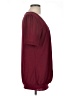 Unbranded Burgundy Short Sleeve Blouse Size L (estimated) - photo 4