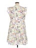 Roller Rabbit 100% Cotton Print Ivory Casual Dress Size XL - photo 2