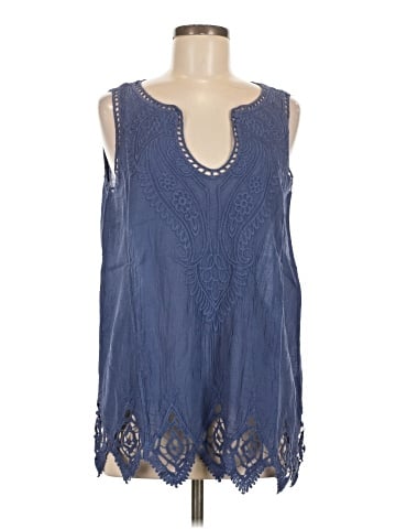 Soft Surroundings Sleeveless T-Shirt (view 1)
