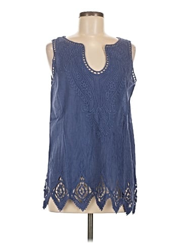 Soft Surroundings Sleeveless T-Shirt (view 1)