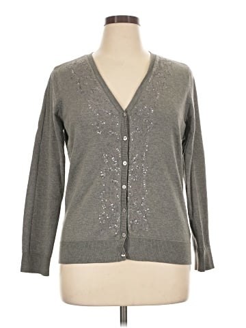 Liz Claiborne Cardigan (view 1)