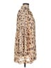 Free People 100% Polyester Tan Casual Dress Size M - photo 4