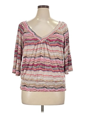American Rag Cie 3/4 Sleeve Blouse (view 1)