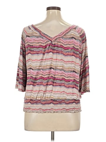 American Rag Cie 3/4 Sleeve Blouse (view 2)