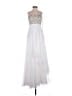 Alyce 100% Polyester Solid White Cocktail Dress Size 2 - photo 1