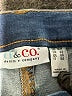 D&Co. Blue Denim Shorts Size 18 - photo 3