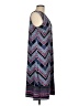 JM Collection Chevron-herringbone Blue Casual Dress Size M - photo 4