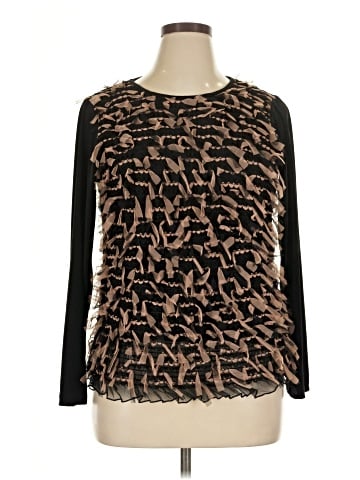 VLT'S By Valentinas Long Sleeve Blouse (view 1)