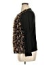 VLT'S By Valentinas Black Long Sleeve Blouse Size XL - photo 5