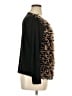 VLT'S By Valentinas Black Long Sleeve Blouse Size XL - photo 4