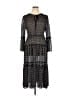 MICHAEL Michael Kors 100% Polyester Polka Dots Black Casual Dress Size XL - photo 1