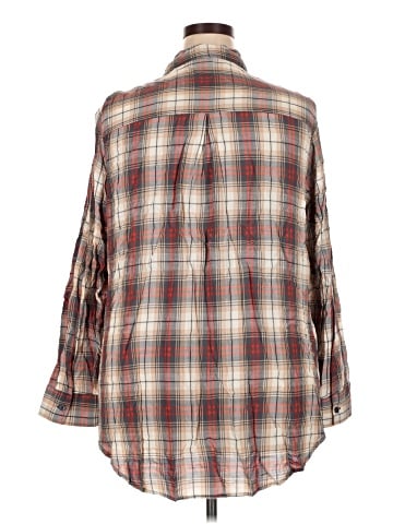 Terra & Sky Long Sleeve Button-Down Shirt (view 2)