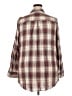Terra & Sky 100% Viscose Plaid Tan Long Sleeve Button-Down Shirt Size 2X - photo 2