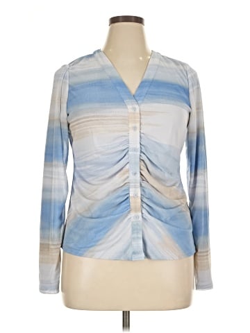 Halogen Long Sleeve Blouse (view 1)