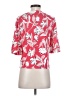 Max&Co. Red 3/4 Sleeve Blouse Size XS (estimated) - photo 2