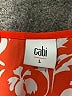 CAbi 100% Polyester Orange Sleeveless Blouse Size L - photo 7