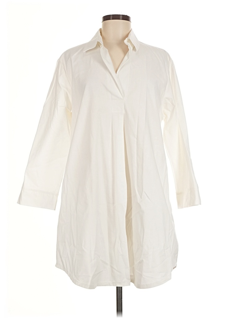 Pre-owned Assorted Brands Casual Dress In Ivory