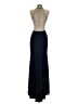 Xscape Black Blue Cocktail Dress Size 4 - photo 2