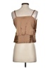Express 100% Polyester Tan Tank Top Size XS - photo 2