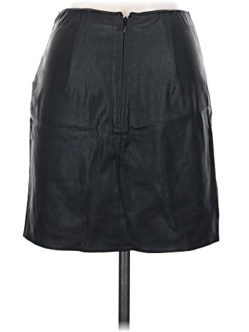 Abercrombie & Fitch Faux Leather Skirt (view 2)