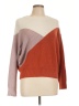 Sophie Rue Color Block Brown Pullover Sweater Size L - photo 1