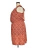 Merona Paisley Orange Casual Dress Size XXL - photo 5