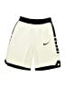Nike 100% Polyester Graphic Ivory Athletic Shorts Size L (youth) - photo 1
